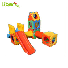 Climber kindergarten preschool kids plastic slide, safety Indoor plastic play house